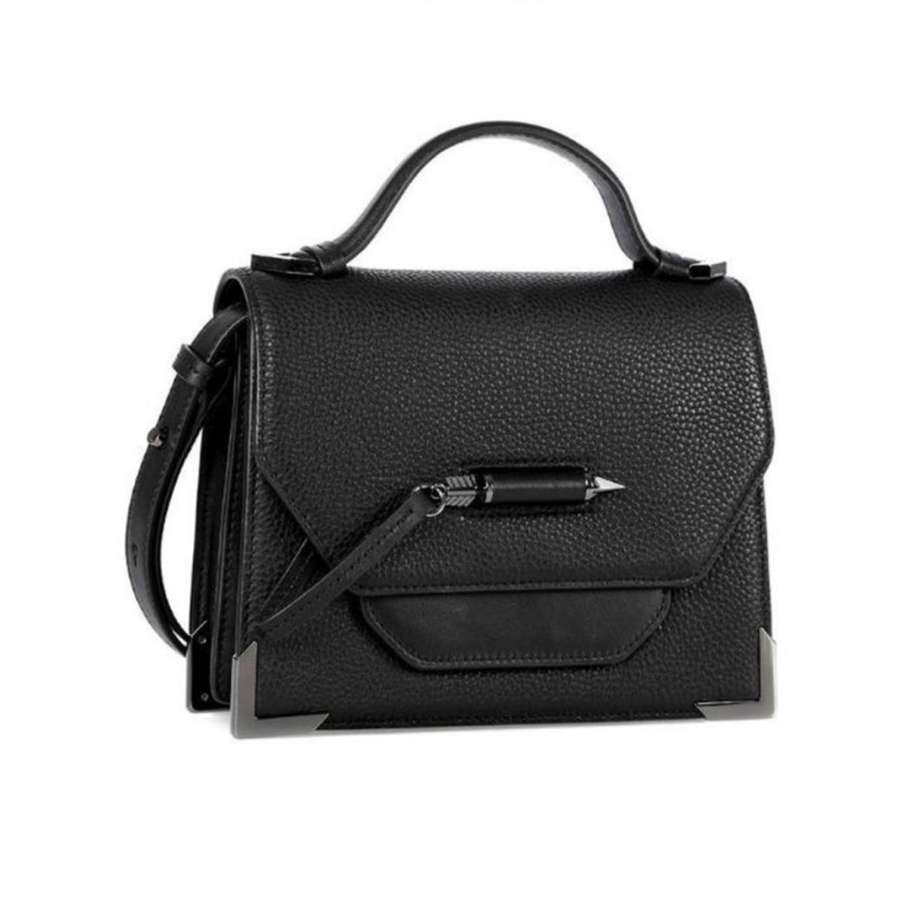 Mackage Keeley Leather Crossbody in black - NWOT - Picture 2 of 14